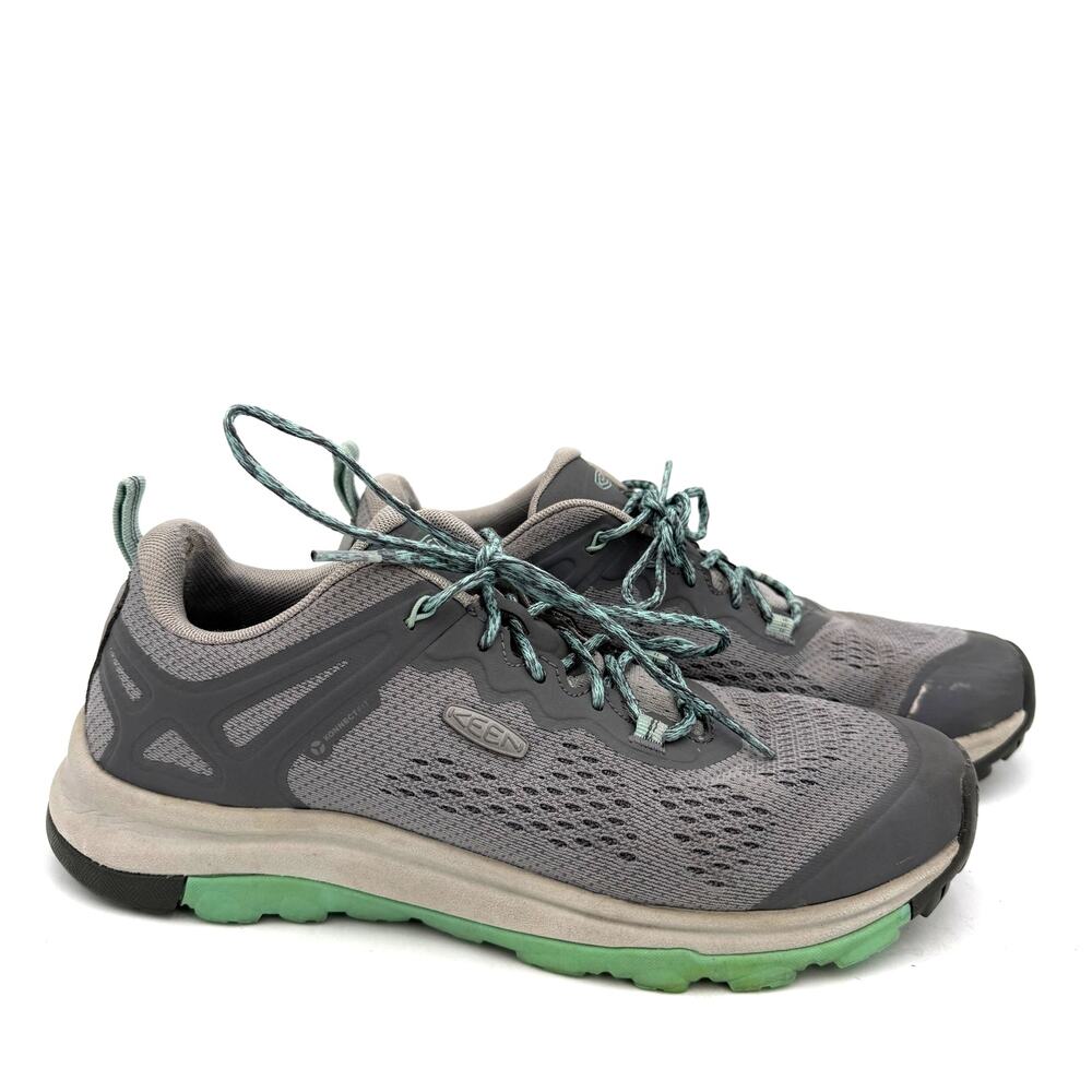 Keen Women's Grey Terradora II Vent Hiking Shoes Sneakers Size 8.5
